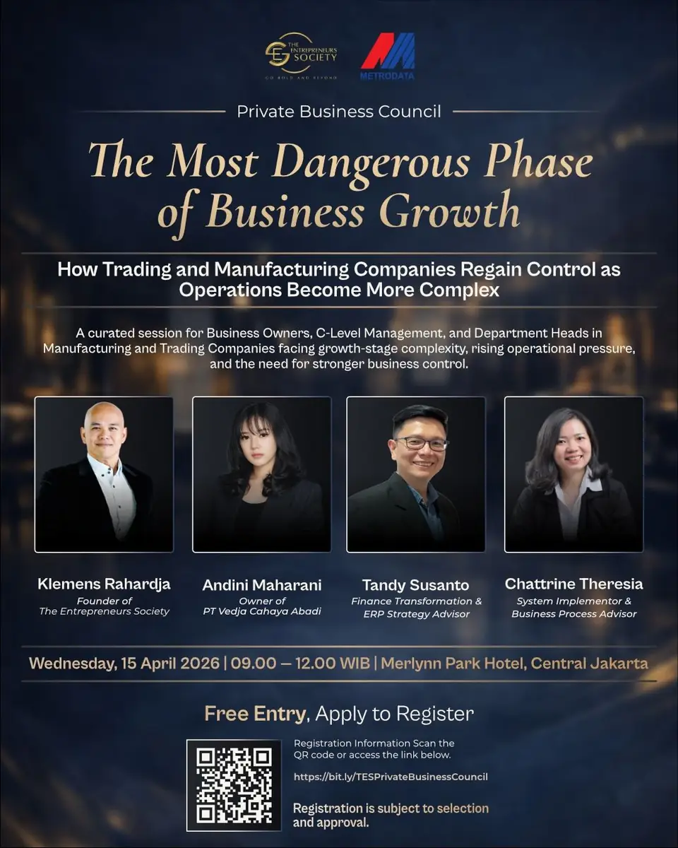 Community & speaking event – Not every growing business is actually scaling. Some are slowly losing control.This…